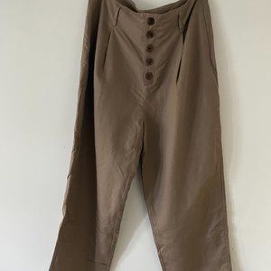 Frank and Oak - High Waisted Trousers